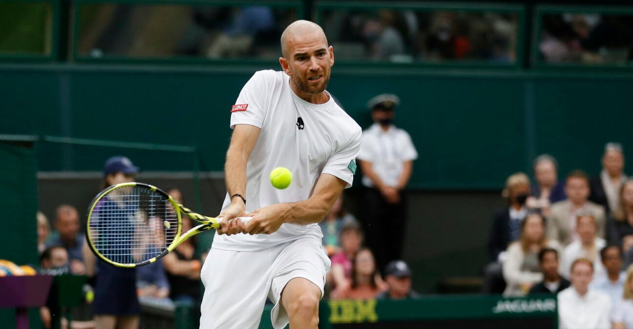 Adrian Mannarino, wimbledon 2021