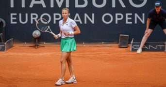 Anett Kontaveit / Hambourg 2022 © Imago / Panoramic