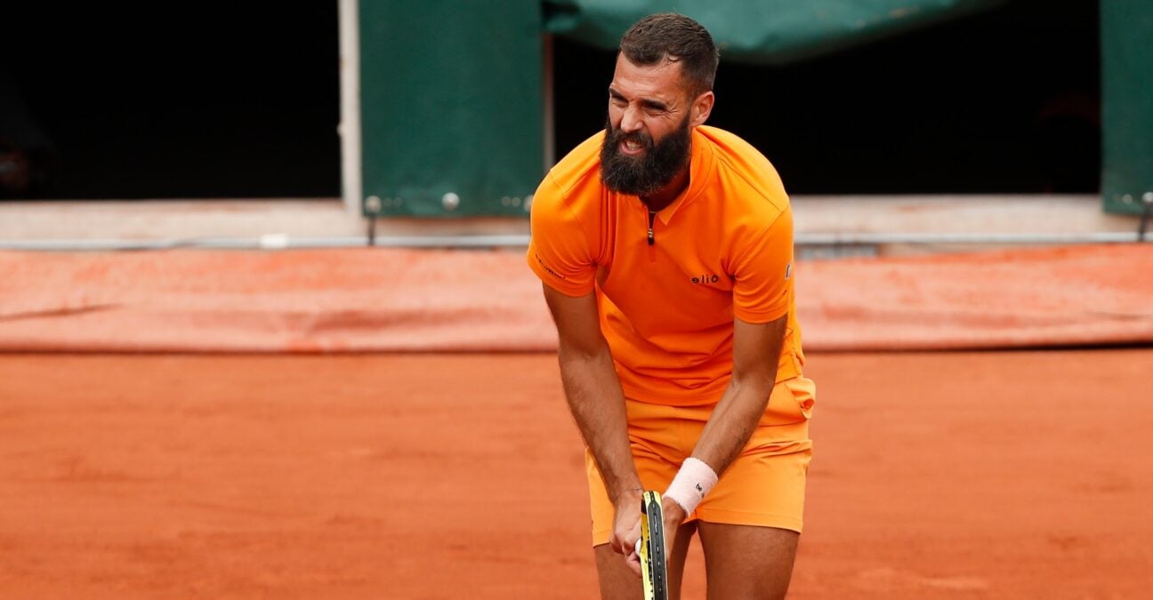 Benoît Paire / Roland-Garros © Michael Baucher / Panoramic