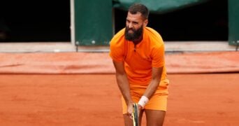 Benoît Paire / Roland-Garros © Michael Baucher / Panoramic