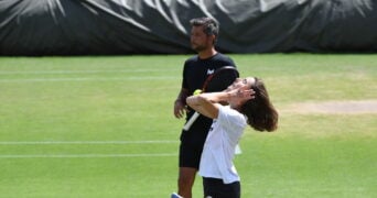 Nicolas Beuque et Alizé Cornet, Wimbledon 2022