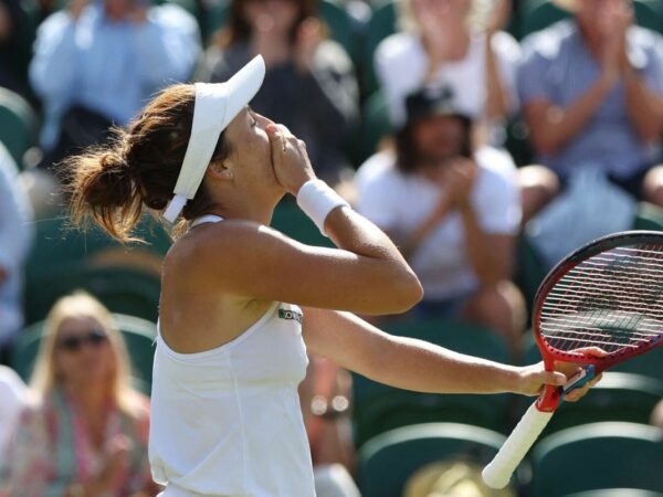 Tatjana Maria, après avoir battu Maria Sakkari au troisième tour de Wimbledon 2022