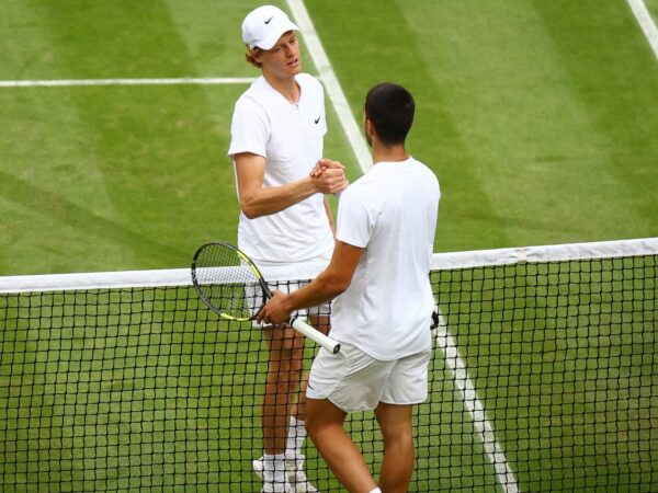 Jannik Sinner, Carlos Alcaraz, Wimbledon 2022