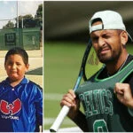 Nick Kyrgios, enfant puis à Wimbledon 2022