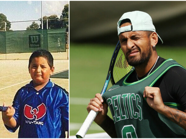 Nick Kyrgios, enfant puis à Wimbledon 2022