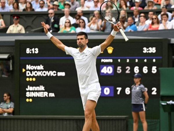 Novak Djokovic / Wimbledon 2022