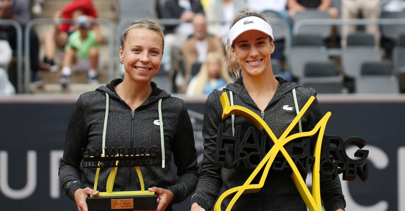 Annett Kontaveit et Bernarda Pera, Hambourg 2022