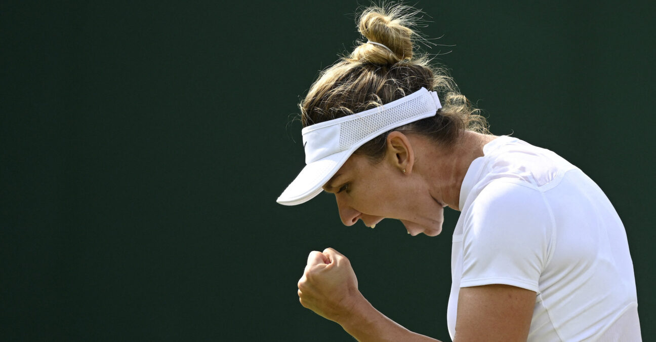 Simona Halep, Wimbledon 2022