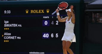 Alizé Cornet / Wimbledon 2022
