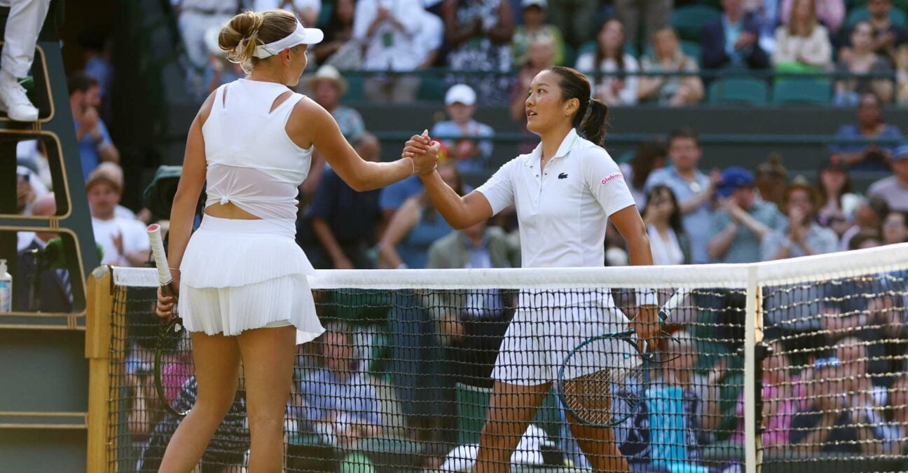 Harmony Tan, Amanda Anisimova, Wimbledon 2022