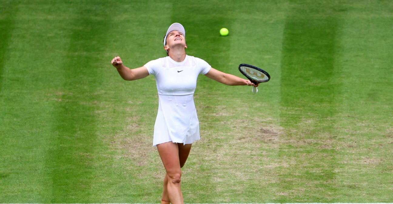 Simona Halep, Wimbledon 2022