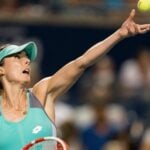 Alizé Cornet Toronto 2022 serve