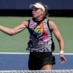 Elena Rybakina Cincinnati 2022 forehand cap