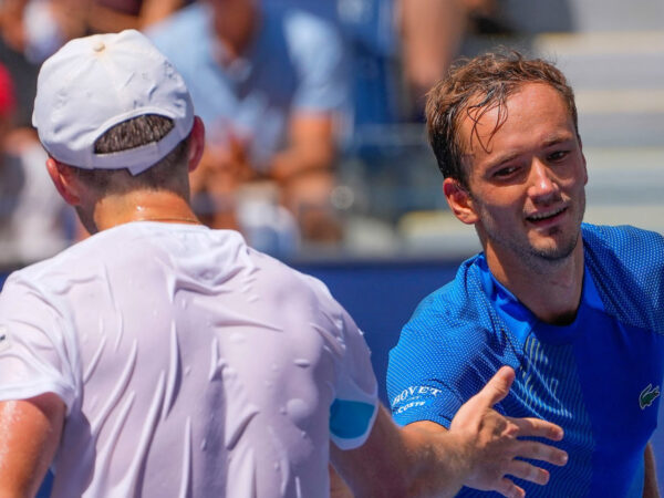 Daniil Medvedev et Stefan Kozlov, US Open 2022