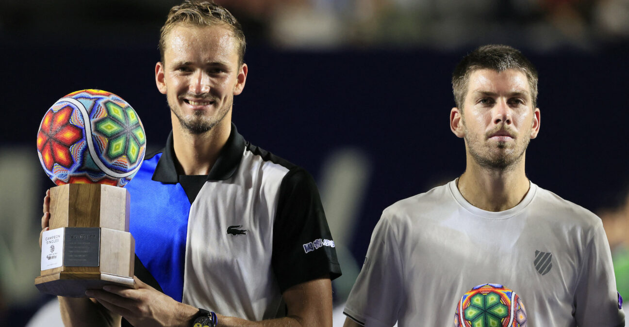 Daniil Medvedev et Cameron Norrie à Los Cabos, 2022