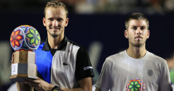 Daniil Medvedev et Cameron Norrie à Los Cabos, 2022