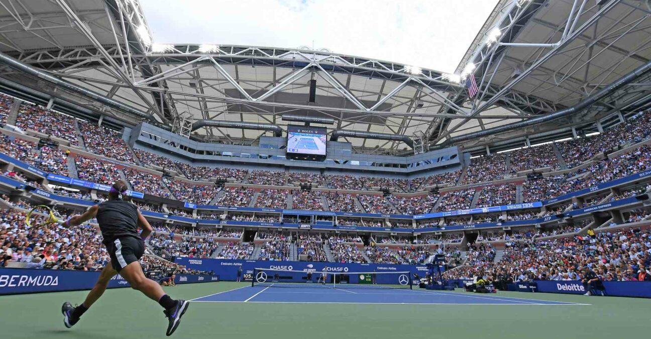 US Open, court Arthur Ashe