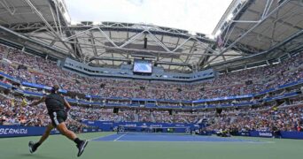 US Open, court Arthur Ashe