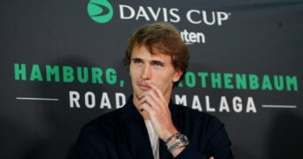 Alexander Zverev, conférence de presse Coupe Davis, août 2022