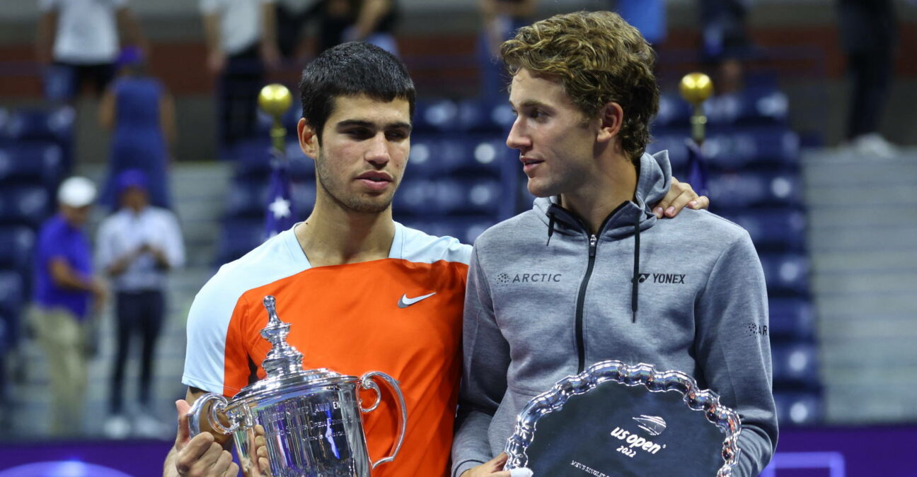 Carlos Alcaraz, Casper Ruud, US Open 2022