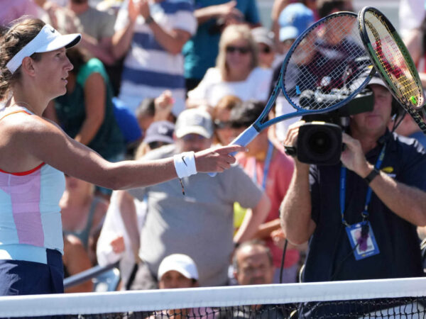 Victoria Azarenka et Marta Kostyuk, US Open 2022