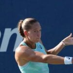 Diane Parry US Open 2022 backhand slice