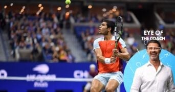L'œil du coach : Patrick Mouratoglou sur Carlos Alcaraz | © Imago / Panoramic / Tennis Majors