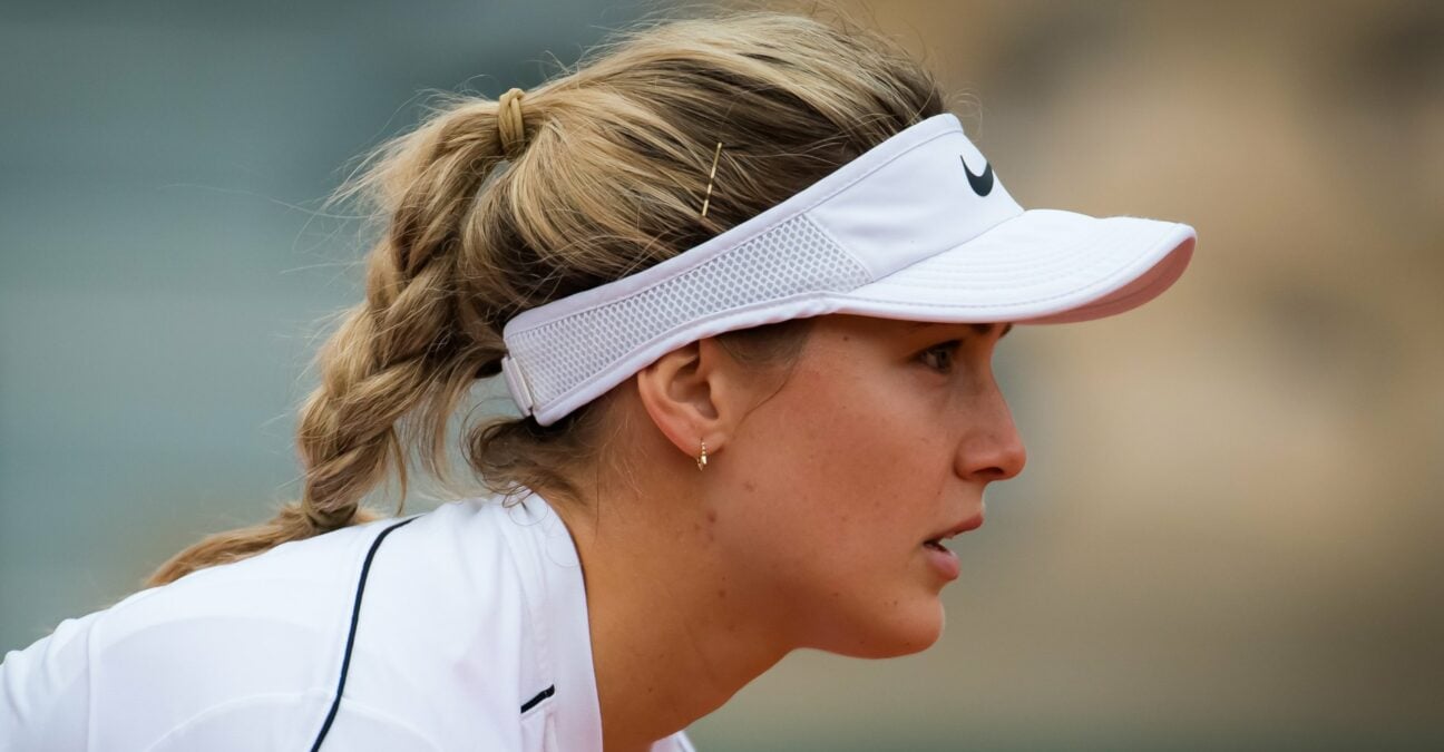 Eugenie Bouchard Roland Garros 2020 return