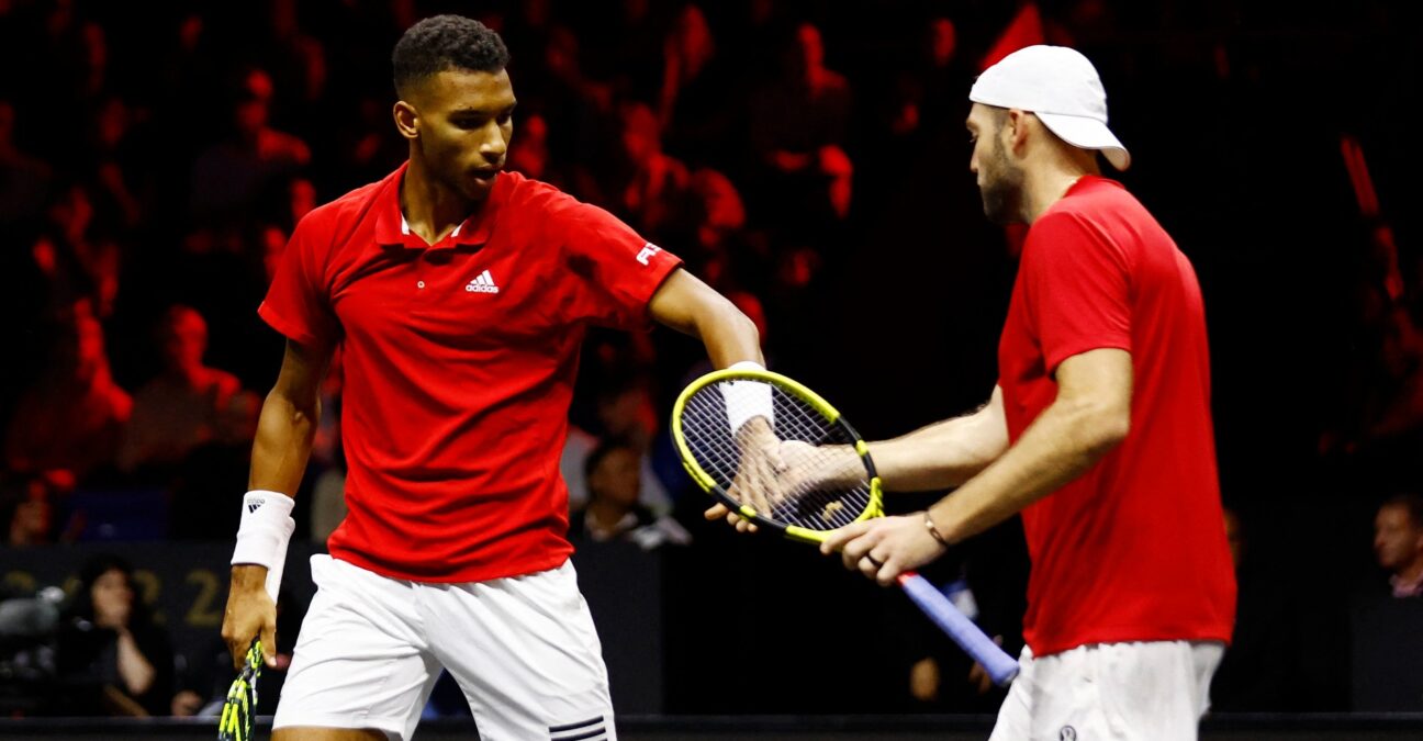 Felix Auger-Aliassime et Jack Sock © AI / Reuters / Panoramic