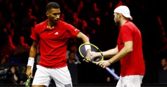 Felix Auger-Aliassime et Jack Sock © AI / Reuters / Panoramic