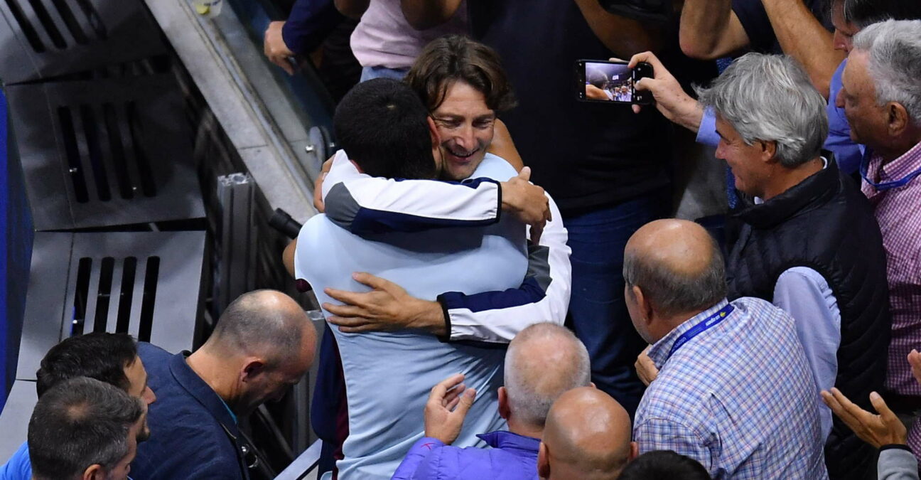 Juan Carlos Ferrero, Carlos Alcaraz, US Open 2022