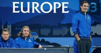 La Team Europe lors de la Laver Cup 2019