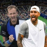 Daniil Medvedev et Nick Kyrgios