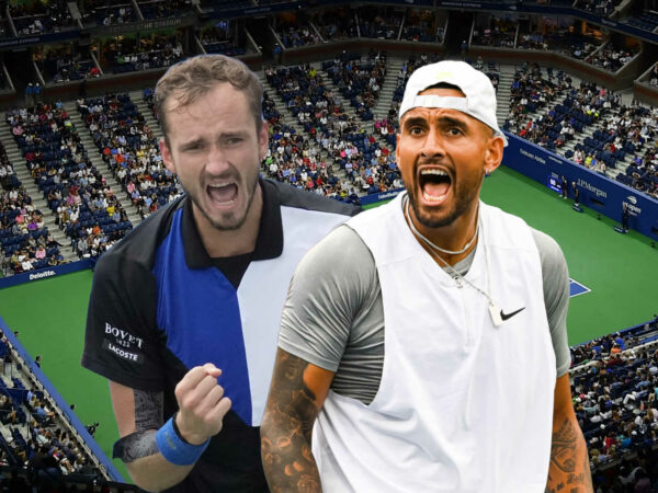 Daniil Medvedev et Nick Kyrgios