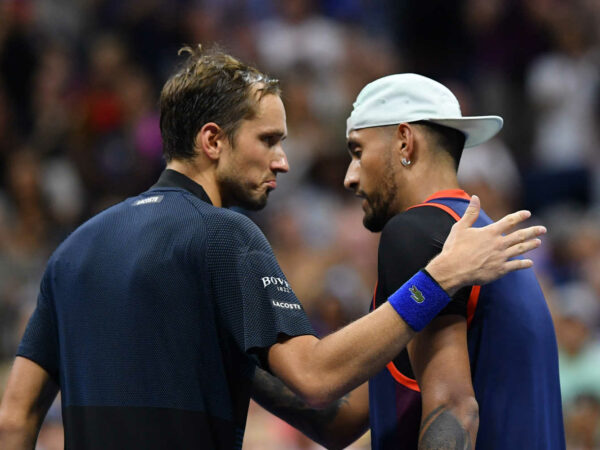 Daniil Medvedev et Nick Kyrgios, US Open 2022
