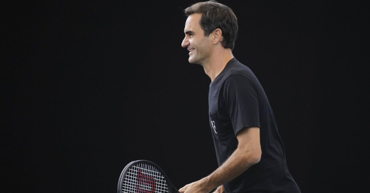 Roger Federer à Londres pour la Laver Cup 2022 © Kin Cheung / AP / SIPA
