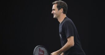 Roger Federer à Londres pour la Laver Cup 2022 © Kin Cheung / AP / SIPA