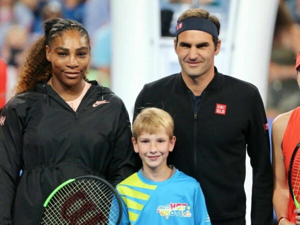 Serena Williams et Roger Federer en 2019 © Imago / Panoramic