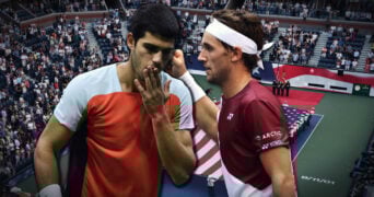 Carlos Alcaraz et Casper Ruud, US Open 2022