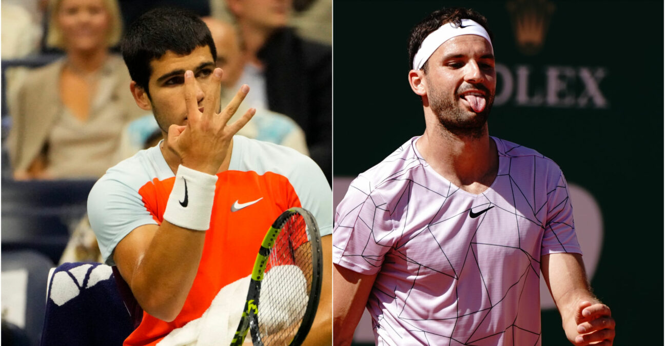 Carlos Alcaraz et Grigor Dimitrov, ATP 2022