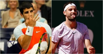 Carlos Alcaraz et Grigor Dimitrov, ATP 2022
