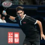 Roger Federer lors du Uniqlo Life Wear Day en 2019