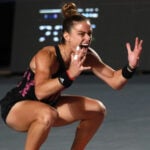 Maria Sakkari at the 2022 WTA Guadalajara Open