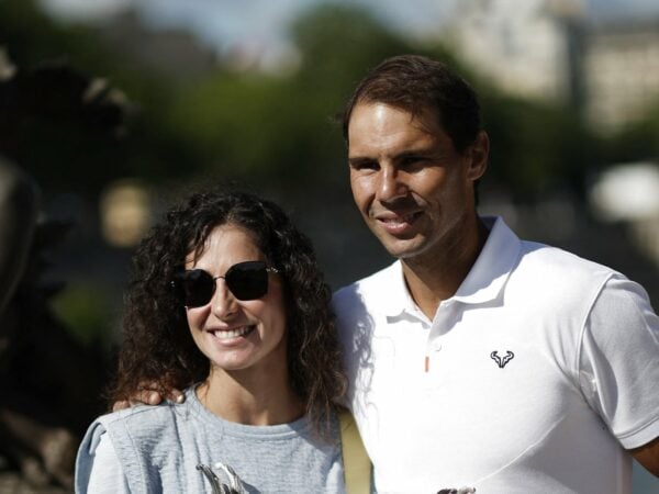 Rafael Nadal et sa femme, Roland-Garros 2022