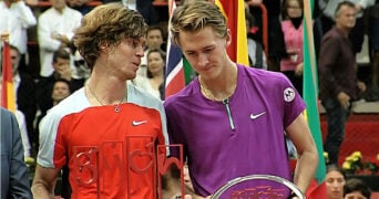 Andrey Rublev et Sebastian Korda - Gijon 2022