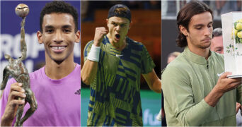 Auger-Aliassime, Rune et Musetti, 2022