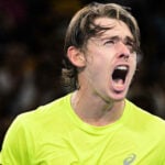 Alex De Minaur en Coupe Davis, 2022