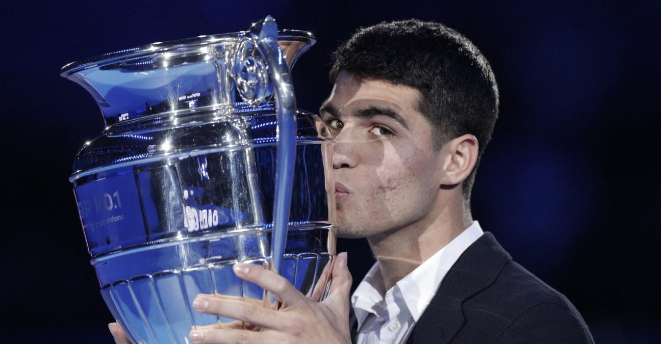 Carlos Alcaraz, trophée numéro 1 mondial