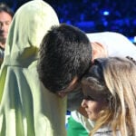 Djokovic célèbre sa victoire à Turin 2022