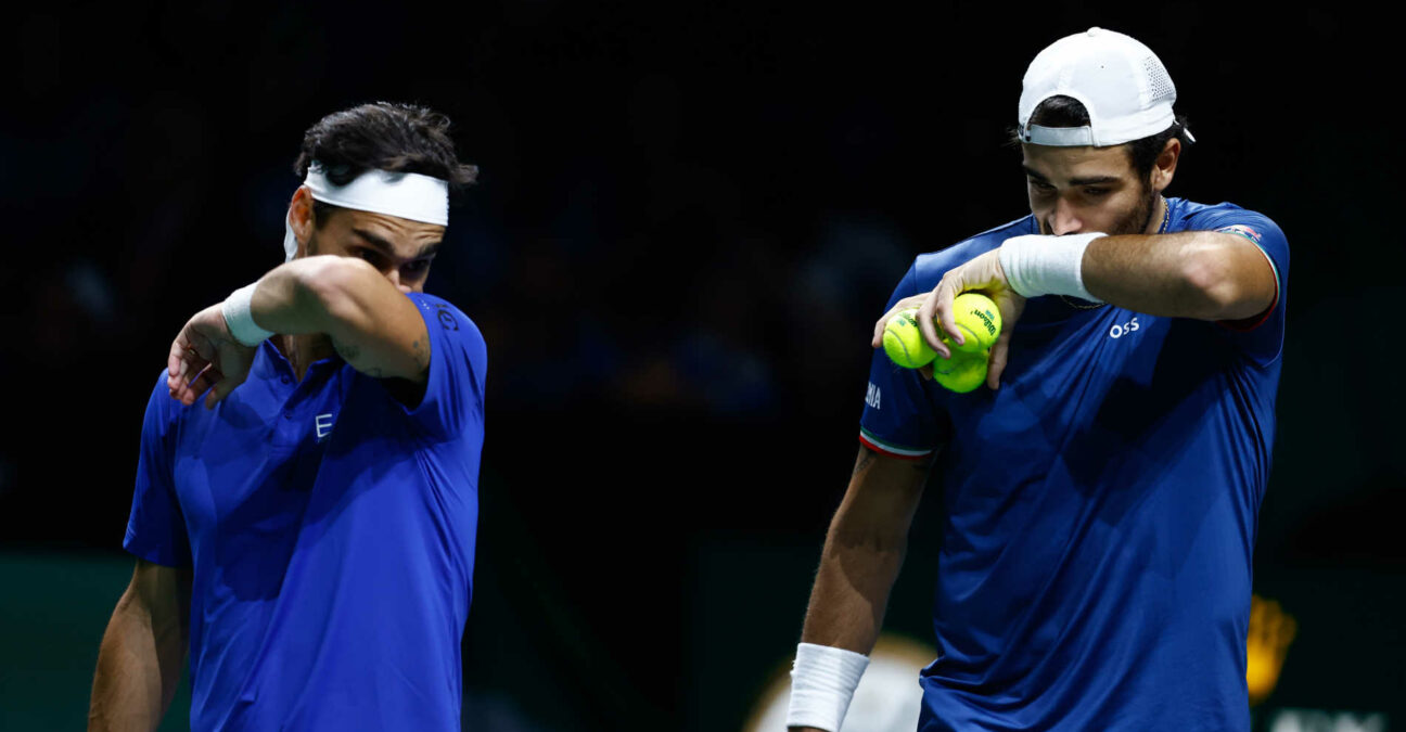 Fabio Fognini Matteo Berrettini Coupe Davis 2022
